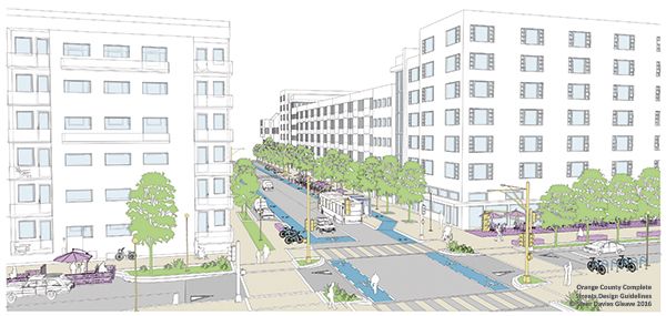 Complete Streets layout