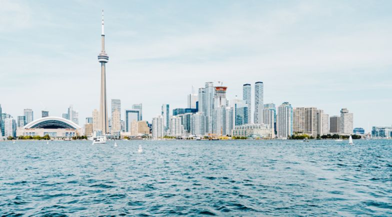 A view of Toronto city